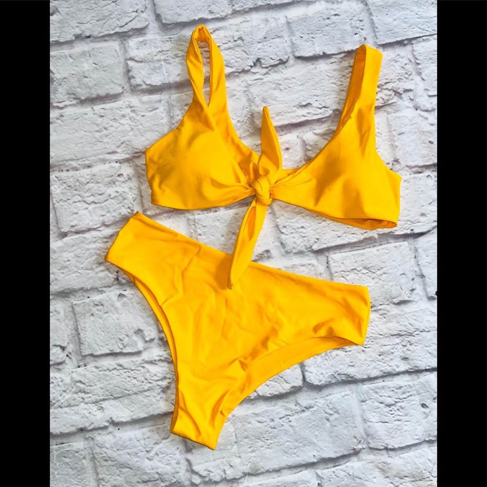 YELLOW Bikini Set NWOT
